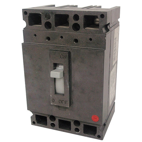 GE Molded Case Circuit Breaker, TED Series 70A, 3 Pole, 600V AC Model TED136070WL