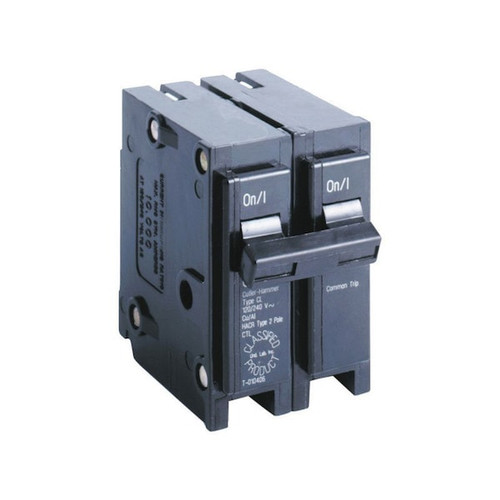 EATON Circuit Breaker Cutler-Hammer 15 amps Plug In 2-Pole Model CL215CS