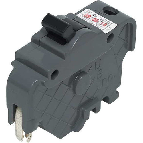 FEDERAL PACIFIC Miniature Circuit Breaker, UBIF Series 40A, 1 Pole, 120/240V AC Model UBIF40N