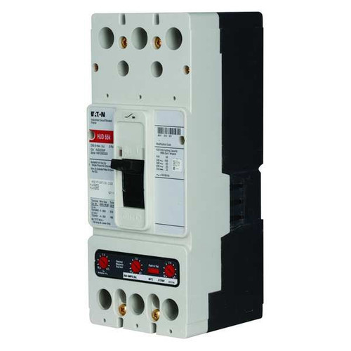 EATON Molded Case Circuit Breaker, HJD Series 250A, 3 Pole, 600V AC Model HJD3250