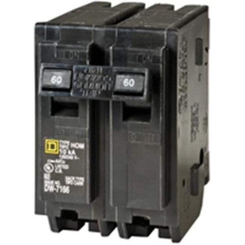 SQUARE D Square D By Schneider Electric HOM260C Homeline 260C 60A 2 Pole Ho Breaker Model 6950711