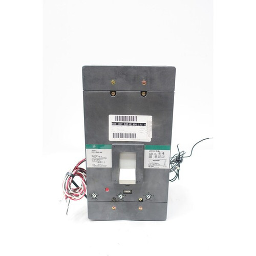 GE W/ 1000A TRIP UNIT 3P 1200A AMP 600V-AC MOLDED CASE CIRCUIT BREAKER Model TKM3F