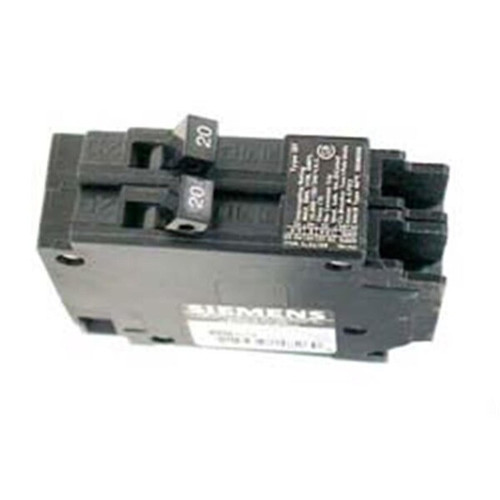 SIEMENS 20 Amp Dual Pole Circuit Breaker Model SI309497