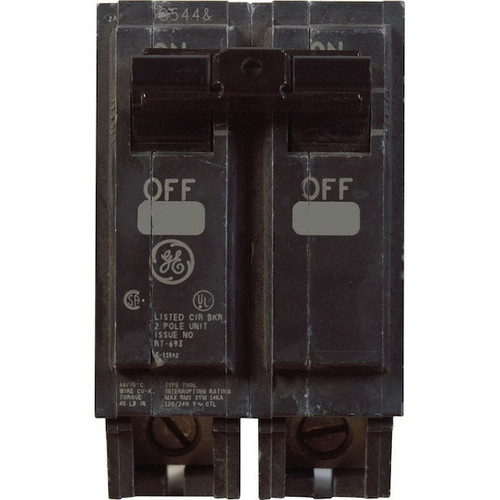 GE CURRENT Q-Line 50 amps Standard 2-Pole Circuit Breaker Model THQL2150