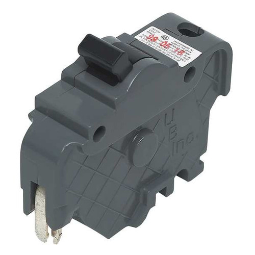 FEDERAL PACIFIC Miniature Circuit Breaker, UBIF Series 15A, 1 Pole, 120/240V AC Model UBIF15N