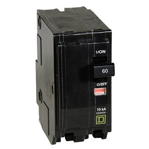 SQUARE D 60A DP Circuit Breaker Model QO260C