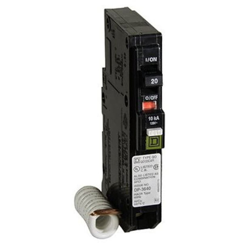 SQUARE D QO20A Arc Fault Breaker Model QO120CAFIC