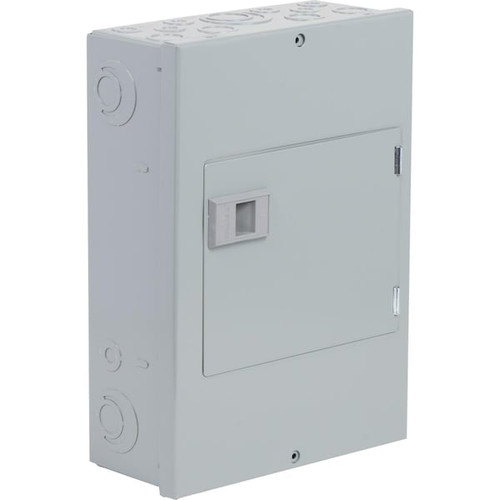 SQUARE D Load Center, QO612, 6 Spaces, 100A, 240V AC, Main Lug, 1 Phase Model QO612L100DTS