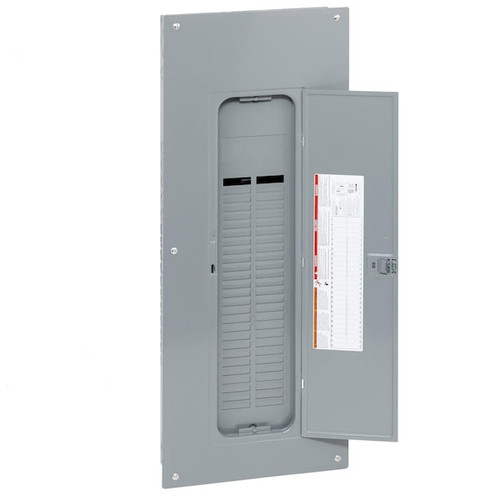 SQUARE D Load Center, QO, 54 Spaces, 225A, 120/240V AC, Convertible Main Lug, 1 Phase Model QO154L225PGC