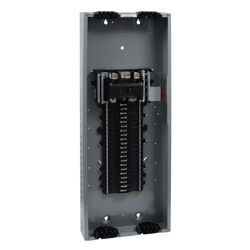 SQUARE D Load Center, QO, 42 Spaces, 200A, 120/240V AC, PoN Convertible Main Breaker, 1 Phase Model QO142M200PQ