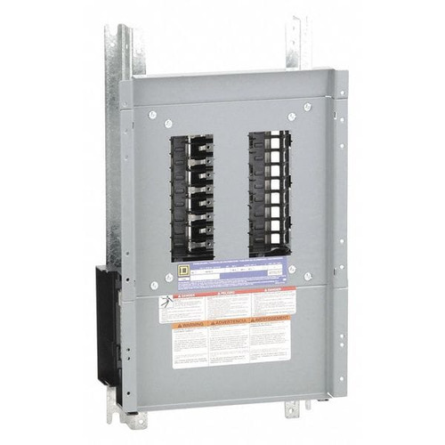 SQUARE D Panelboard Interior, QHB, QOB, QOB-VH, 18 Spaces, 100A, 120/240V AC, Convertible Main Lug, 1 Phase Model NQ18L1C