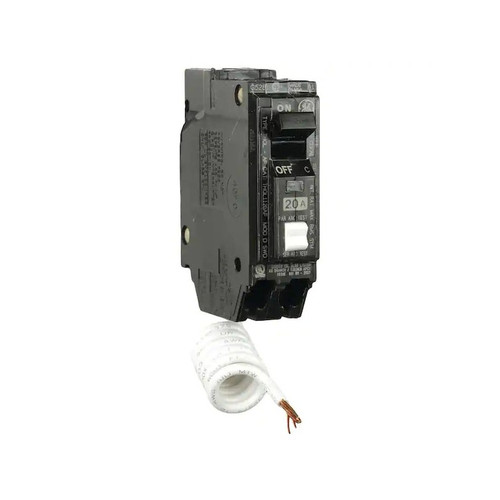 General Electric - Arc Fault Circuit Breaker - 20A - 1 Pole - 120-240V - 10 KVA - Model THQL1120AF2