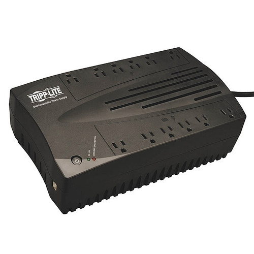 TRIPP LITE UPS System, 750 VA, 12 Outlets, Desktop/Tower, Out: 115/120V AC , In:120V AC - AVR750U - G4045106