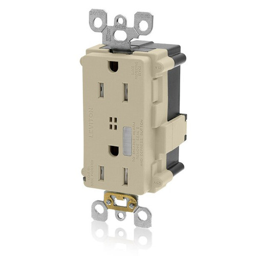 LEVITON SURGE SUPPRESSERS 515R SURGE RECEP IVORY LEV-LOK - MT728-I