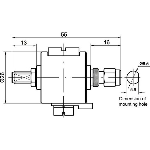 CITEL Outdoor RF Protector, Dc-3.5 Ghz, Dc Pass, 70W, Imax 20Ka, Male-Female Sma Connector - P8AX15-SMA/MF