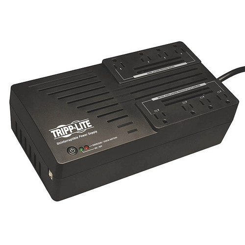 TRIPP LITE UPS System, 700 VA, 8 Outlets, Floor, Out: 115/120V AC , In:120V AC - AVR700U