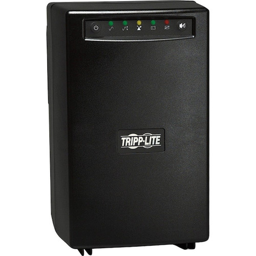 TRIPP LITE UPS System AVR, 8 Outlets, 1500VA, Backup Time 75Min, Black - TRPOMNIVS1500XL