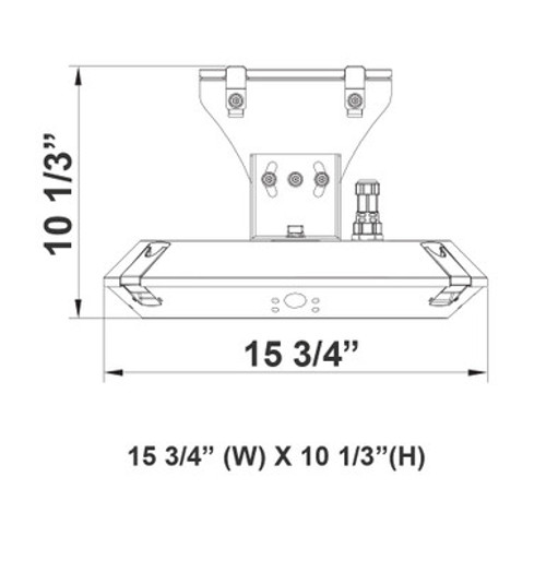 Superior Lighting RAL75-MCTP-CAT - Round Commercial Area LED Light - Multi Watt 22W/37W/56W/75W - Color Selectable 40K/50K - 120-277V - Bronze Finish - Type 5 Lens - Catenary Suspension Mount