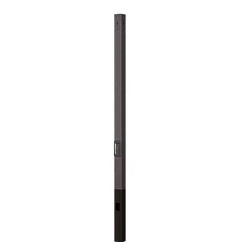 Superior Lighting DBP-10-4-S-S - 10 Foot Square Pole For Direct Burial - Steel With Bronze Finish - 4 Inch Diameter