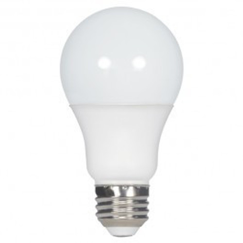 Satco S29835 - 10 Watt LED A19 60W Replacement, Warm White 2700K, 120V (800 Lumens) - Dimmable