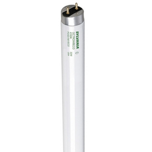 Sylvania 21781-SYL - 32 Watt T8 Fluorescent Tube Bulb with Medium Bi-Pin (G13) Base, 4100K - FO32/841/ECO