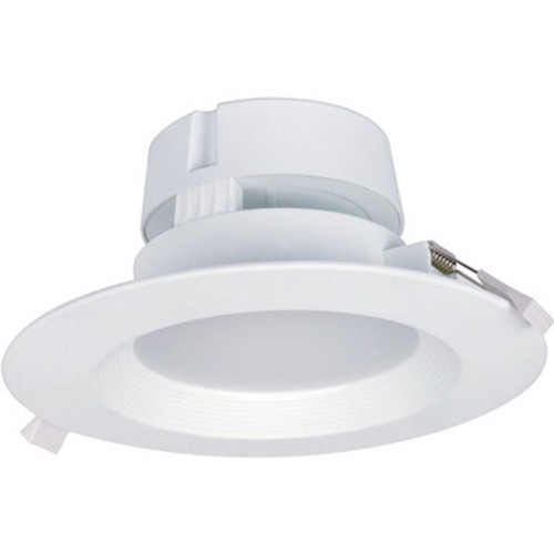 Satco S39027 - 6 Inch Downlight Direct Wire - 9 Watt- 620 Lumens - 3000K Soft White - 120V - Dimmable - Recessed Can Not Required