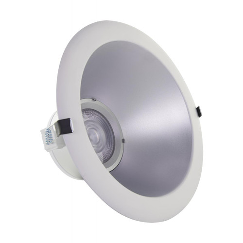 8 Inch Commercial LED Recessed Downlight Retrofit - Watt Selectable 19/26/32 and Color Temperature Selectable 27/30/35/40/50K