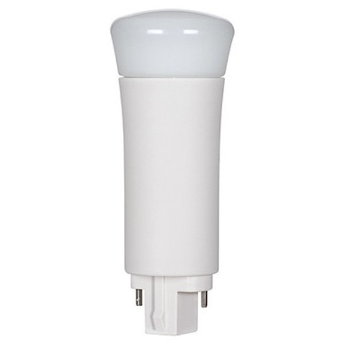 Satco S9862-SAT - 2 Pin CFL LED Replacement - Replaces 18-26 Watt- G24D Base Lamps - Ballast Compatible, 3000K and 850 Lumens