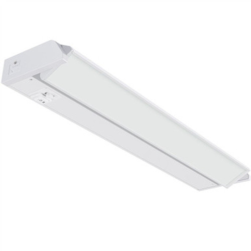 Westgate SLUCA-12-WHT - 12 Inch LED Undercabinet Light - 5 Watt - 275 Lumens - Color Selectable 27K/30K/40K - 120V - White Finish - Dimmable With Adjustable/HI-Low Switch