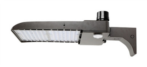 Superior Lighting AL300-PM-PC-PIR - 300 Watt LED Parking Lot Area Light - Pole Mount with Motion Sensor and Photocell - 41000 Lumens - 5000K Daylight - 120-277V - Bronze Finish