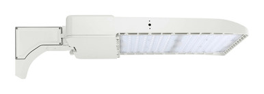 250 Watt LED Parking Lot Area Light - Pole Mount - 34500 Lumens - 5000K Daylight - 480V - White Finish