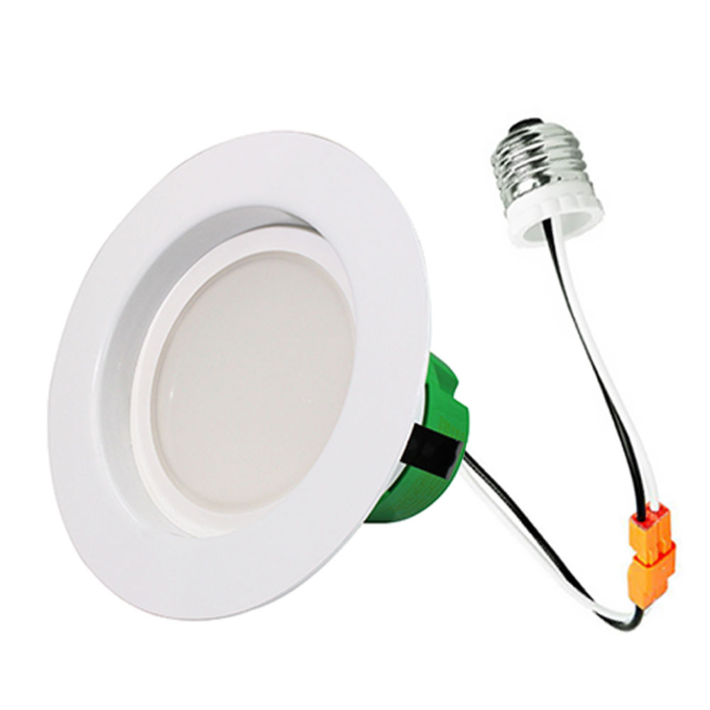 Details about   12 PACK 4-INCH RECESSED RETROFIT LED LIGHT 13W 850 LUMEN 3000K DIMMABLE BF 