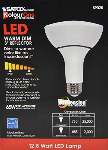 LED BR30 2700K Dimmable Flood Bulb, 12 Watt, 750 Lumens