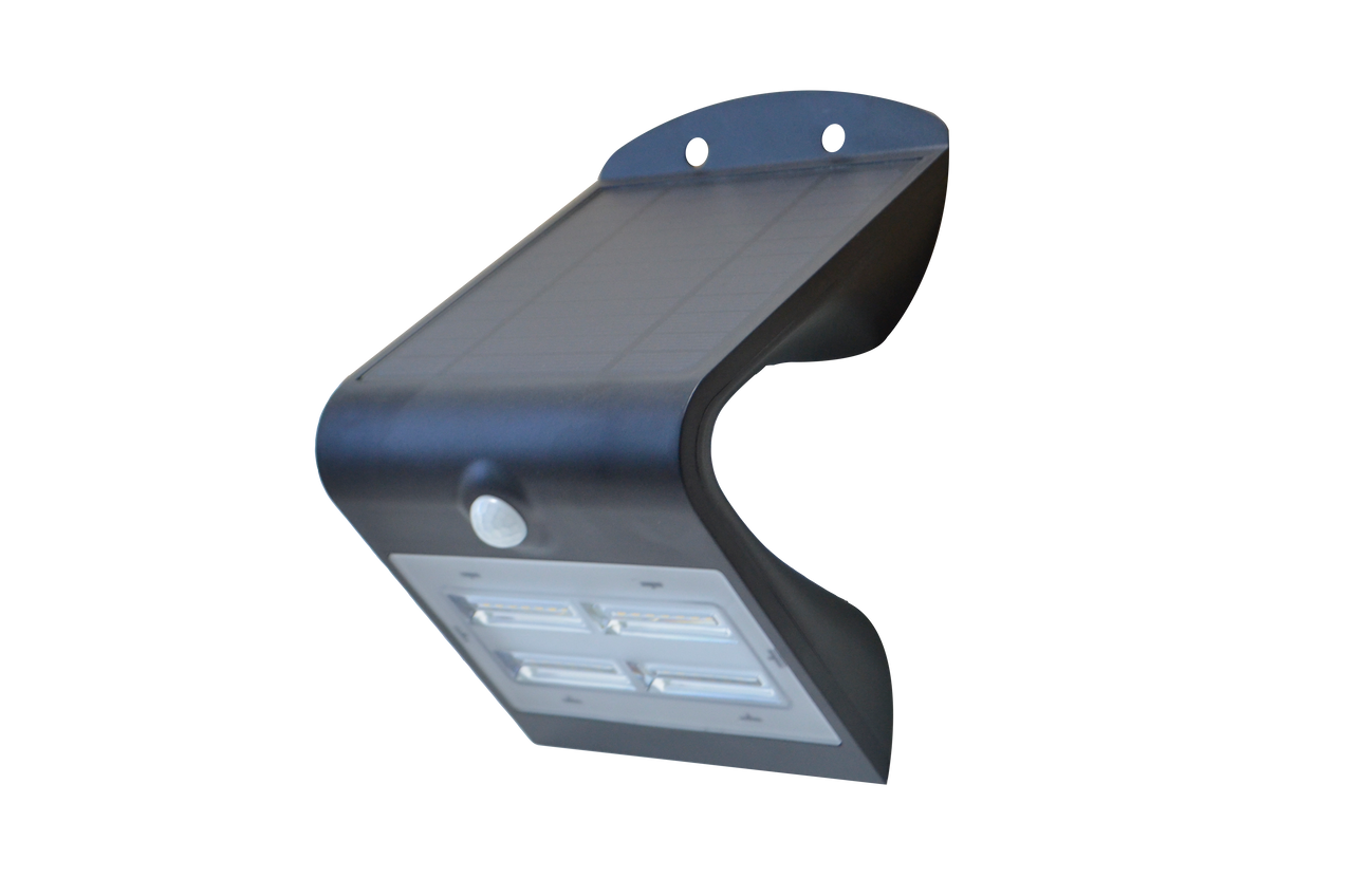 interview Pamflet Prestige Solar LED Wall Fixture With Motion Sensor - Front And Back Lighting - 3.2  Watt - 400 Lumens -3000K