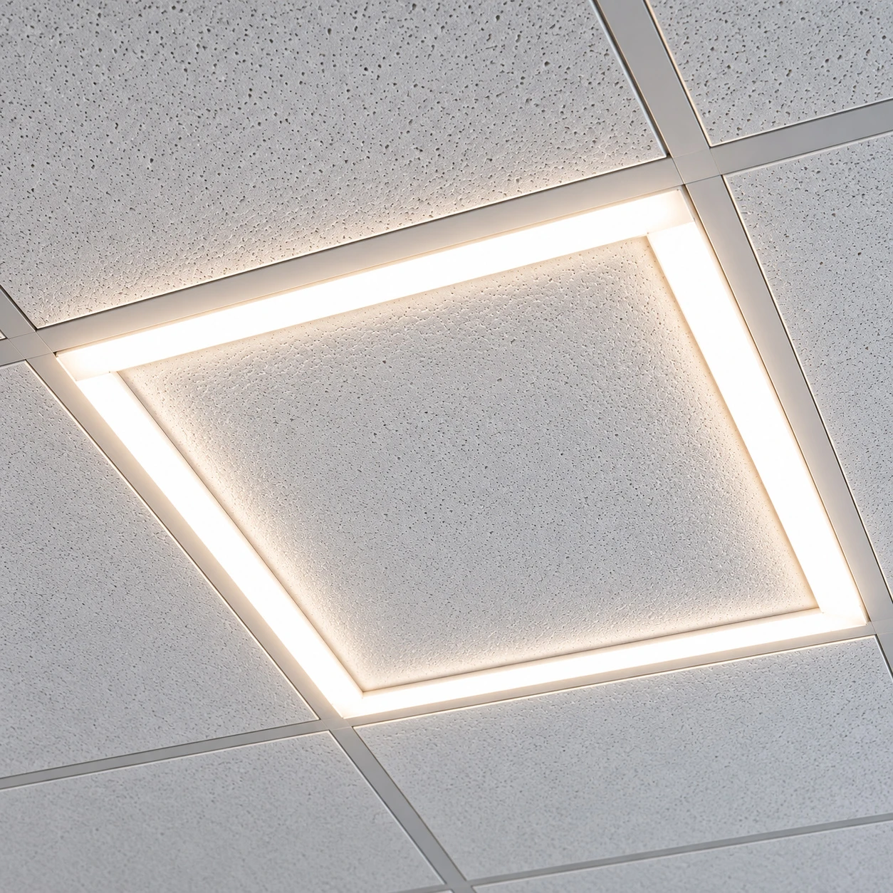 Superior Lighting TGL-2X2-MCTP - LED Grid Light for Recessed Drop Ceilings - 40 Watt - 4000 Lumens - Color Selectable 35K/40K/50K - 120-277V - Dimmable