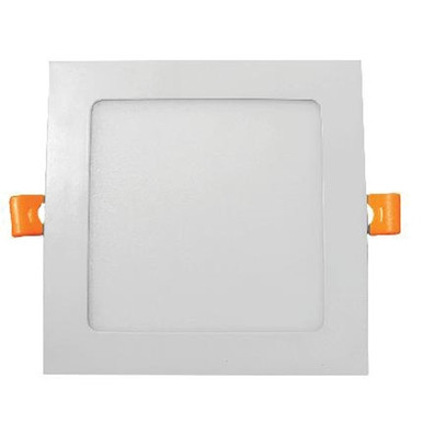 4 Inch Square Edge Lit Recessed LED Downlight - 9 Watt- 630 Lumens - Color Selectable 27K/30K/35K/40K/50K - 120V - Dimmable - Recessed Can Not Required