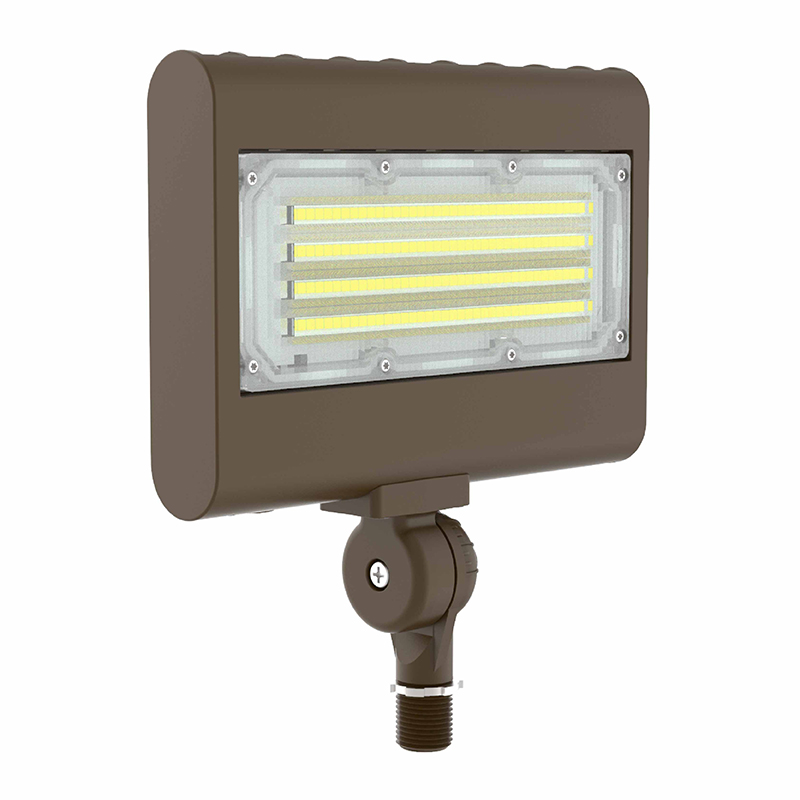 Outdoor LED Flood Light, Multi-Watt 15/30/50W, 3000K Soft White - Can be used for all LED Outdoor Flood Light Requirements - With Adjustable Knuckle Mount