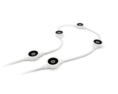 Color Kinetics FLEXELITE, RGBW, 5 NODES, 12IN/305MM OC, WHITE NODE/CABLE