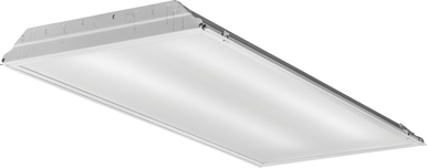 2x4 LED Recessed Troffer, #12 Pattern acrylic, 0.110IN Thick, 120V, 80+ CRI, 4000K