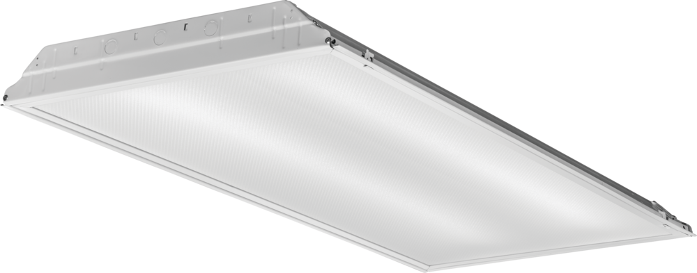 Lithonia Lighting - Lensed troffer - Contractor Select LED Lensed Troffer, Nominal 5000 lumens, Emergency battery pack (nominal 1400 lumens), 80+ CRI, 4000K, SKU - 237CK0 - Model 2GTL4 5000LM EL14L LP840