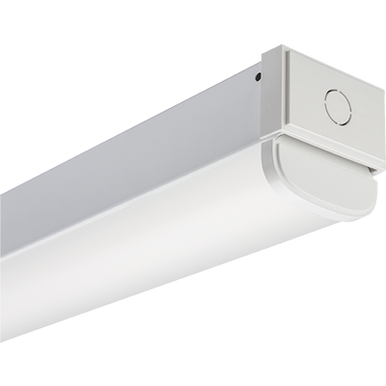Lithonia Commercial Linear Strip, 96 Inches Long, 6000 Lumen, 5000K, 120-277V with Round Diffuse Lens - Model CLX L96 6000LM SEF RDL MVOLT GZ10 50K 80CRI WH