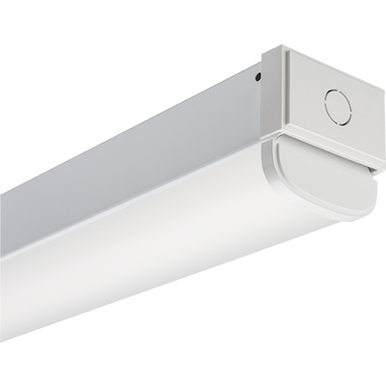 Lithonia Commercial Linear Strip, 96 Inches Long, 10000 Lumen, 3500K, 120-277V with Round Diffuse Lens - Model CLX L96 10000LM SEF RDL MVOLT GZ10 35K 80CRI WH