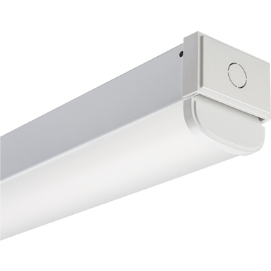 Lithonia Commercial Linear Strip, 48 Inches Long, 4000 Lumen, 4000K, 120-277V with Round Diffuse Lens - Model CLX L48 4000LM SEF RDL MVOLT GZ10 40K 90CRI WH