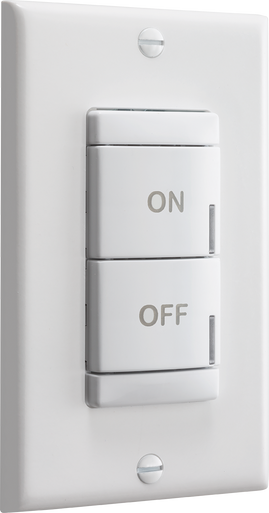 Low Voltage Push-Button Wallpod
,1 scene control (2 buttons),White