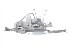 LDN 6IN LED New Construction Commercial Down-Light, 4000K, 1500 Lumens, 120-277V, Generic Dimming To 10%