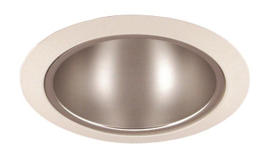 Juno 5IN Downlight Enclosed Cone Trim, Haze, White Trim Ring - 216 HZWH