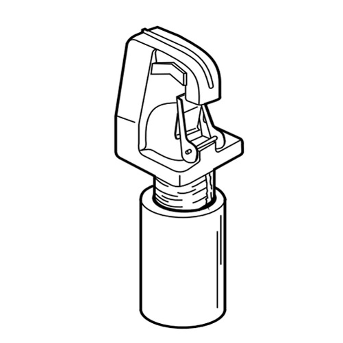 Lithonia Lighting - Suspended lighting fixture mounting accessories - Fixture hook female - Model HKF J12