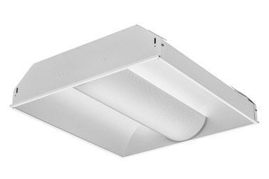 Avante LED DLC 2x2,Nominal 3000 LM high efficiency,Curved, linear prismatic,eldoLED dimming 1%,80+ CRI, 3500K,nLight with 80% (L80) LM management