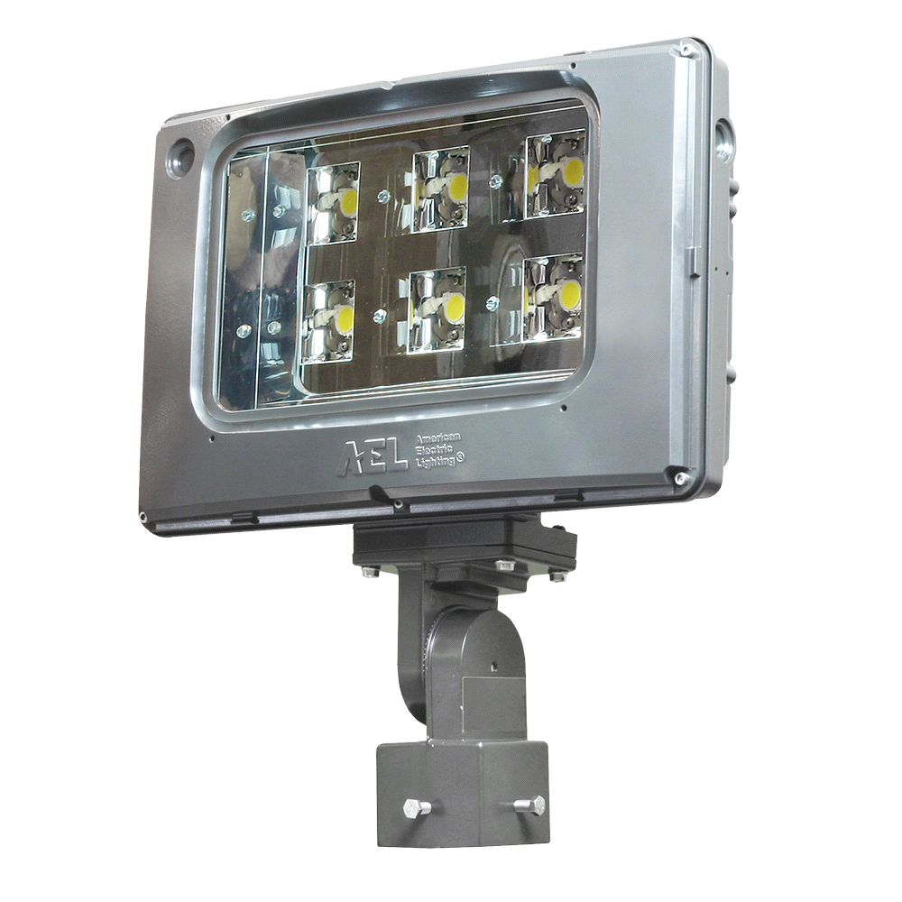 American Electric Lighting - Flood light - American Compact LED Floodlight, medium, - Model ACP1LED P20 XVOLT 65 TM BZ P7 SH