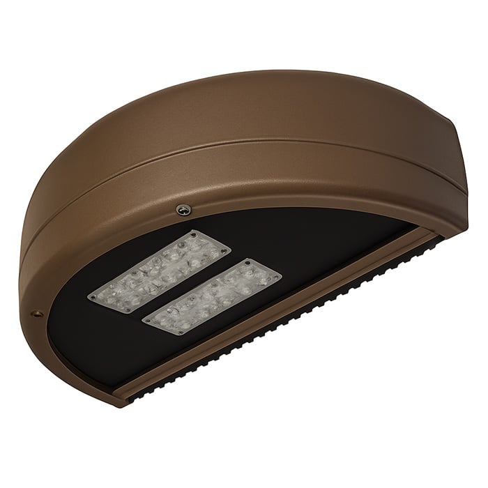 Lithonia Lighting - Security lighting - OMERO building mount, LED, Package 1, 30 - Model MRW LED P1 30K SR2 120 PE DDBXD